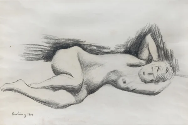 Moise Kisling i pani z jednym cyckiem