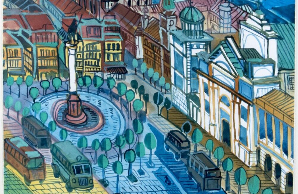 Plac Zamkowy Dwurnika do 48-metrowej willi na Wilanowie