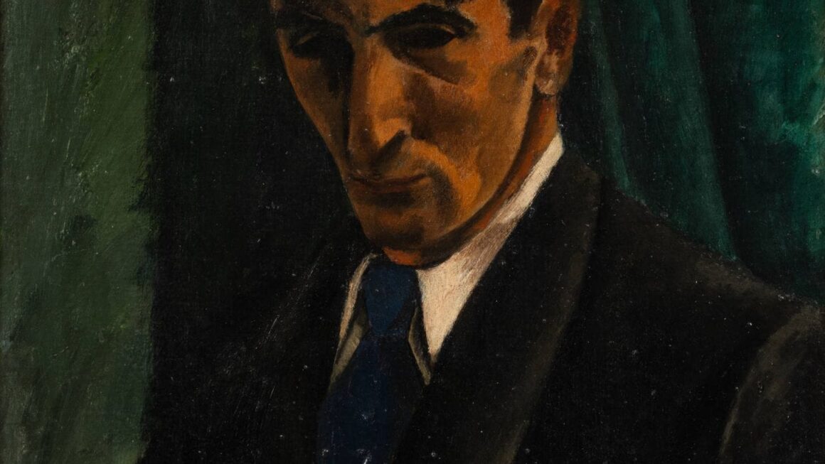 Henryk Hayden, Autoportrait du peintre (Autoportret malarza), olej na płótnie, 1915