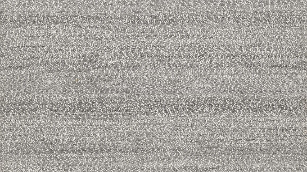 Roman Opałka, OPALKA 1965/1 – ∞ Détail 105689 – 123294, Carte de voyage, tusz na papierze, 80 × 60 cm