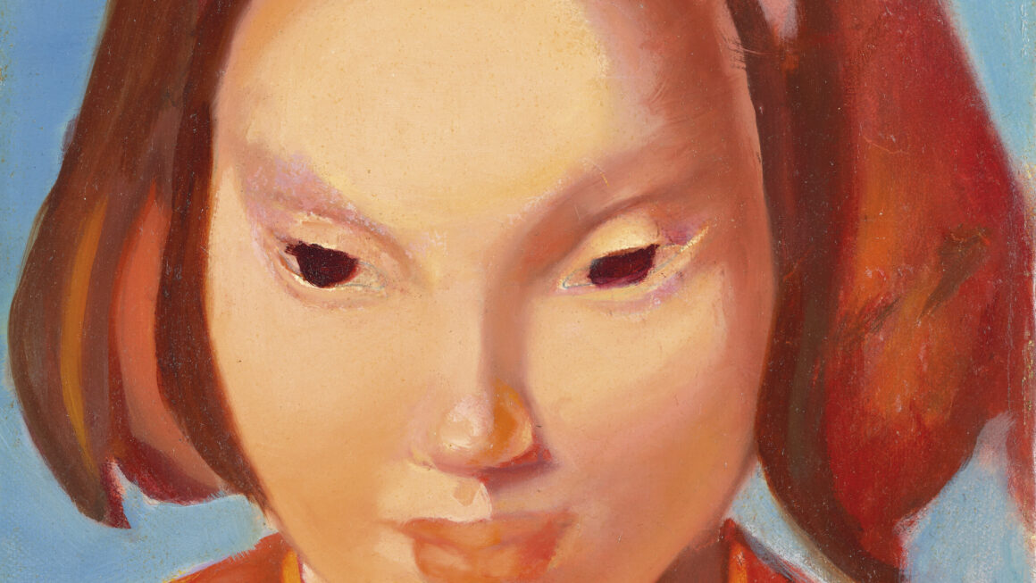 Tamara Łempicka, Portrait de petite fille III, olej na płótnie, ok. 1972